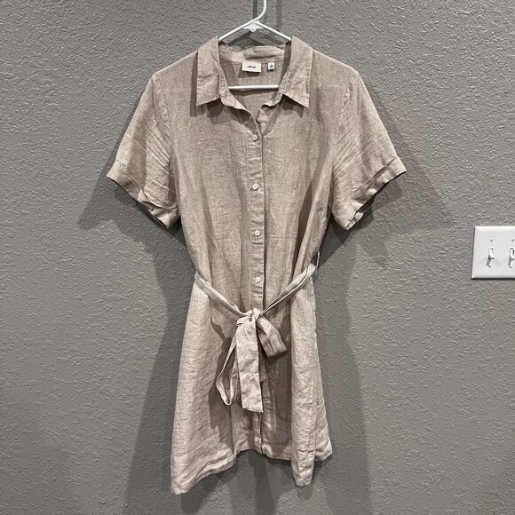 Wilfred Eleta Linen Mini Dress - Picture 2 of 5